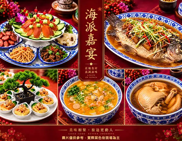 火燈夜巡海派嘉宴佳餚