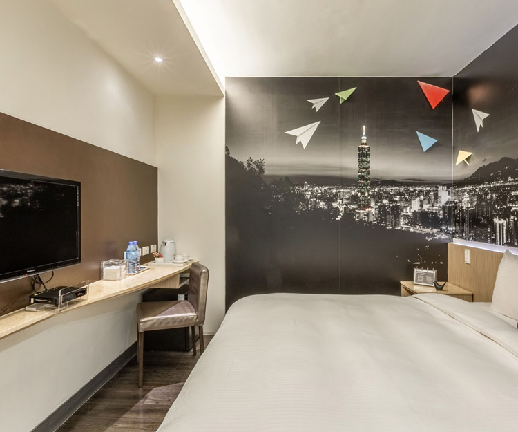 【搭高鐵．送住宿】西悠巢旅台北館自由行2日