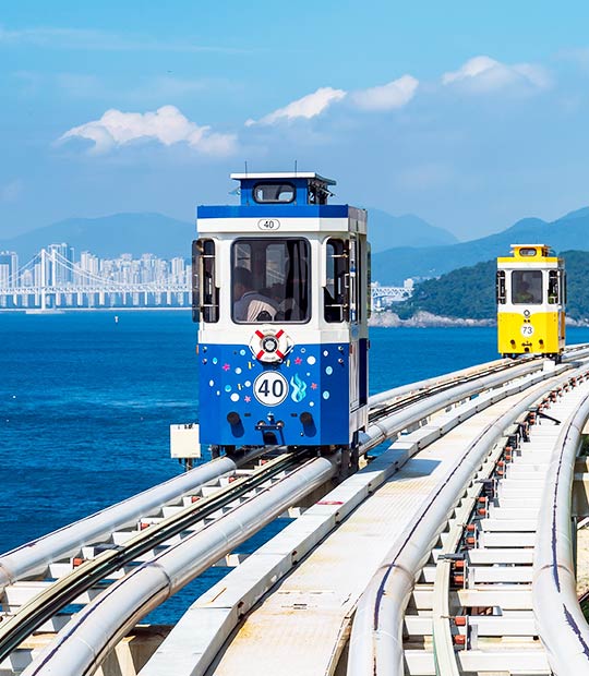 海雲台天空膠囊列車