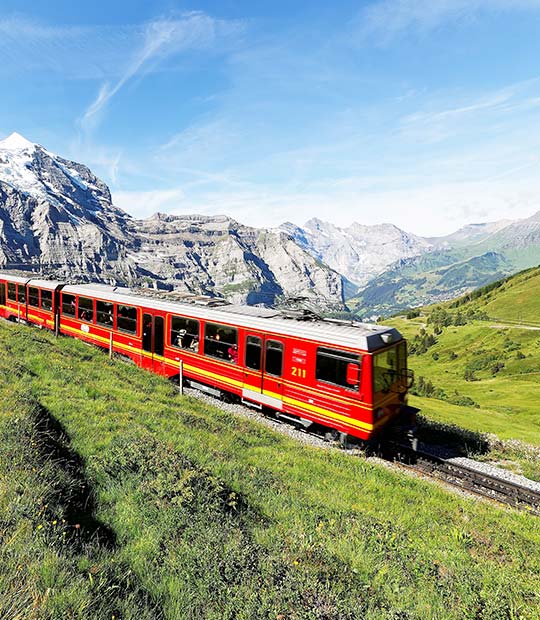 少女峰登山火車