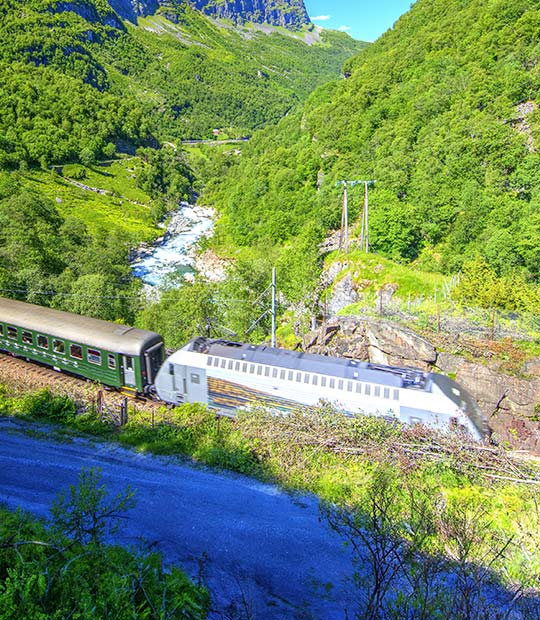 縮影高山火車