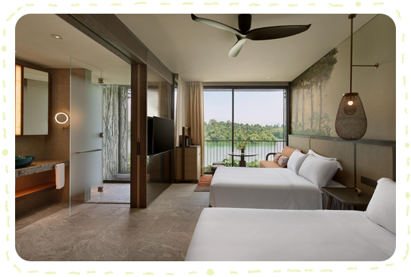 萬態雨林悅榕庄景觀房間