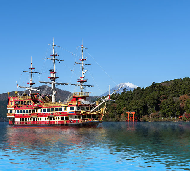 近郊一日遊◆箱根&山中湖白鳥濱◆即訂即購》東京3天2夜自由行